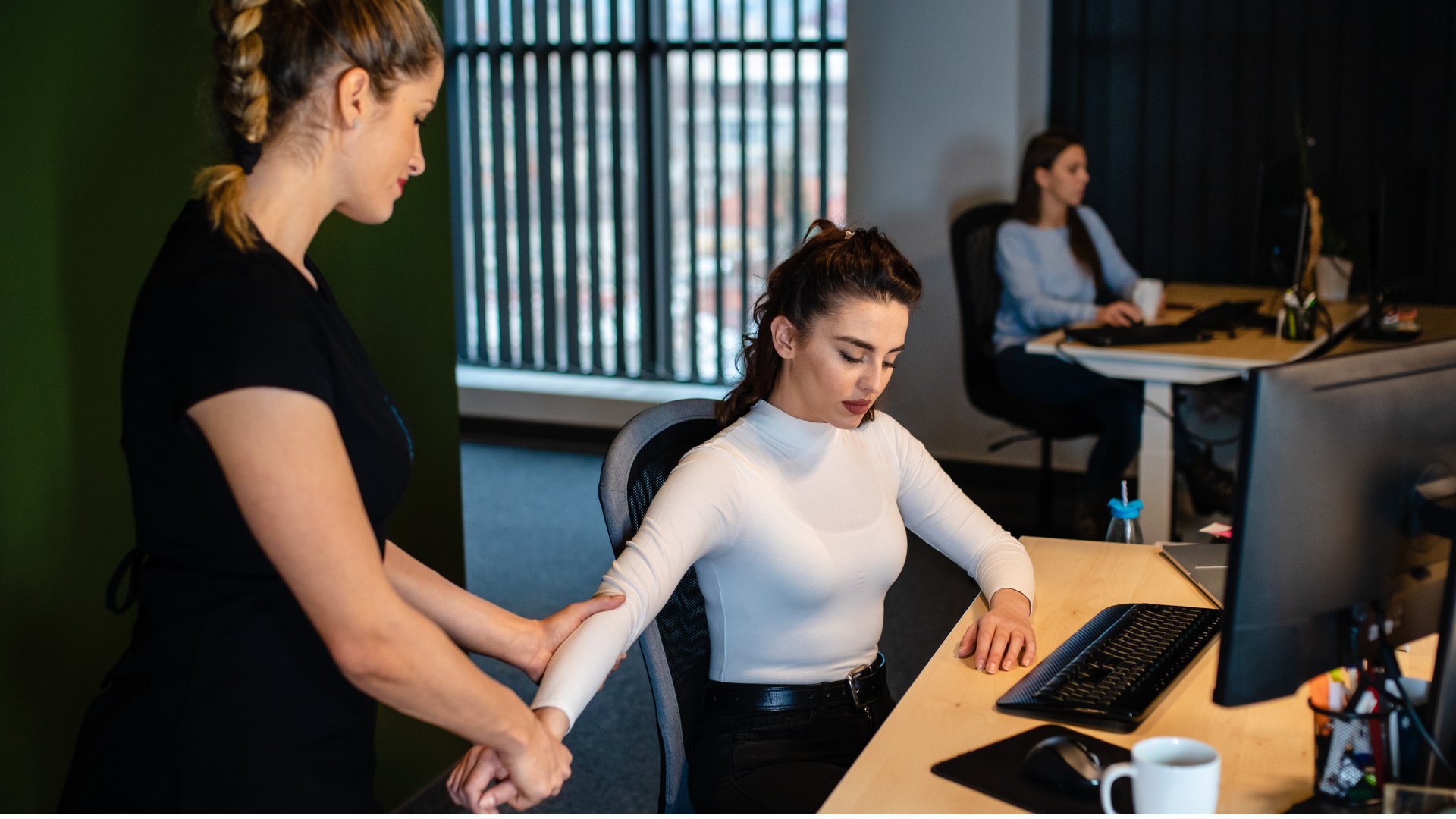 Ongoing wellness program at the office