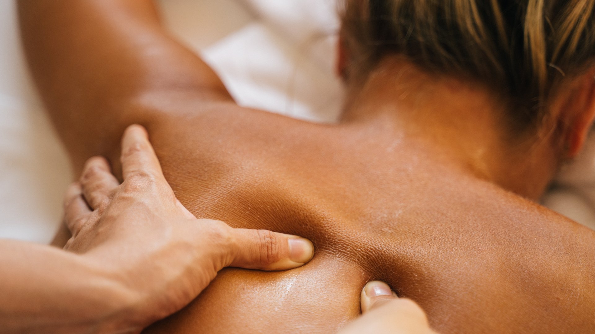 Swedish relaxation back massage